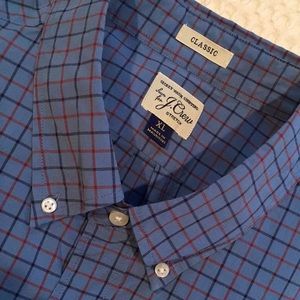 J. Crew men’s button down shirt classic XL